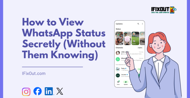 How to View WhatsApp Status