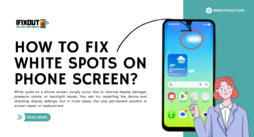 How to Fix White Spots on Phone Screen