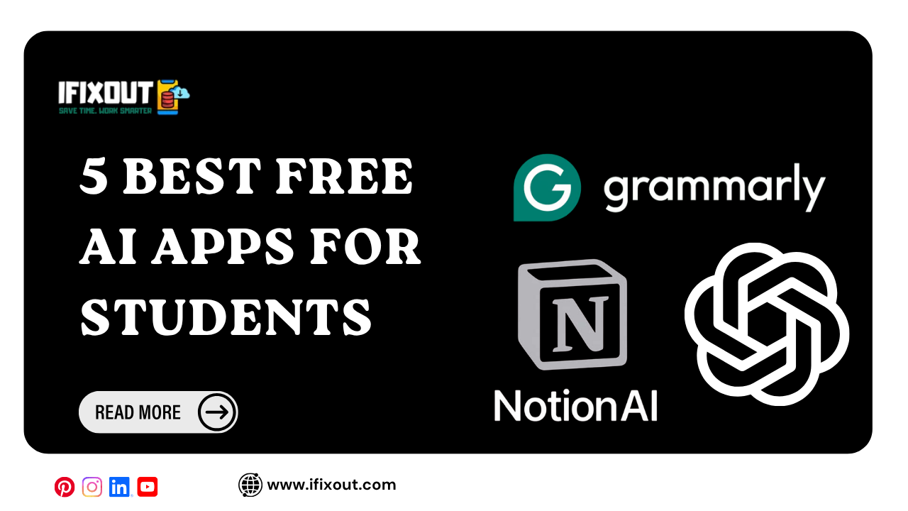 5 Best Free AI Apps for Students