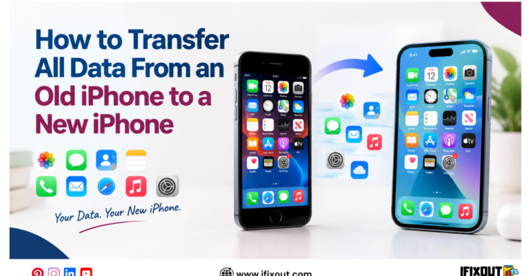 How to Transfer All Data From an Old iPhone to a New iPhone